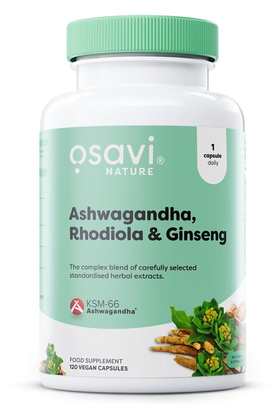 Osavi Ashwagandha + Rhodiola & Ginseng