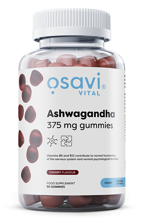 Osavi Ashwagandha 375mg Gummies, Cherry