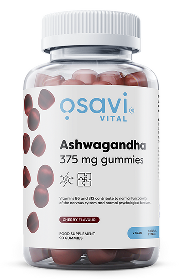 Osavi Ashwagandha 375mg Gummies, Cherry