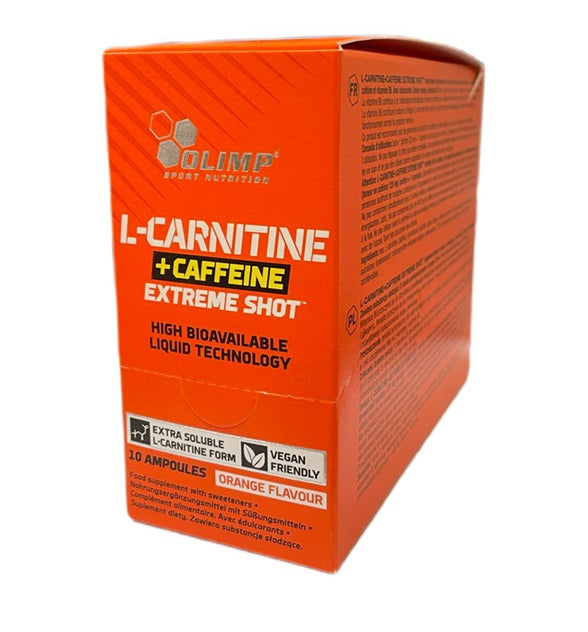 Olimp Nutrition L-Carnitine + Caffeine Extreme Shot, Orange