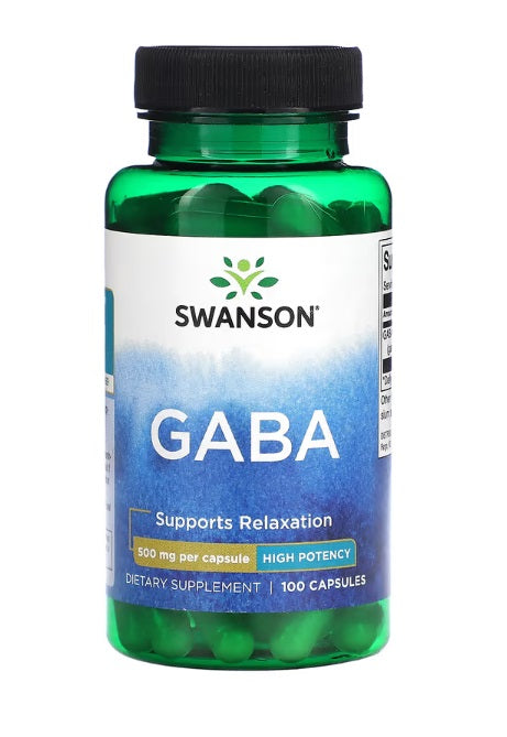 Swanson GABA, 500mg