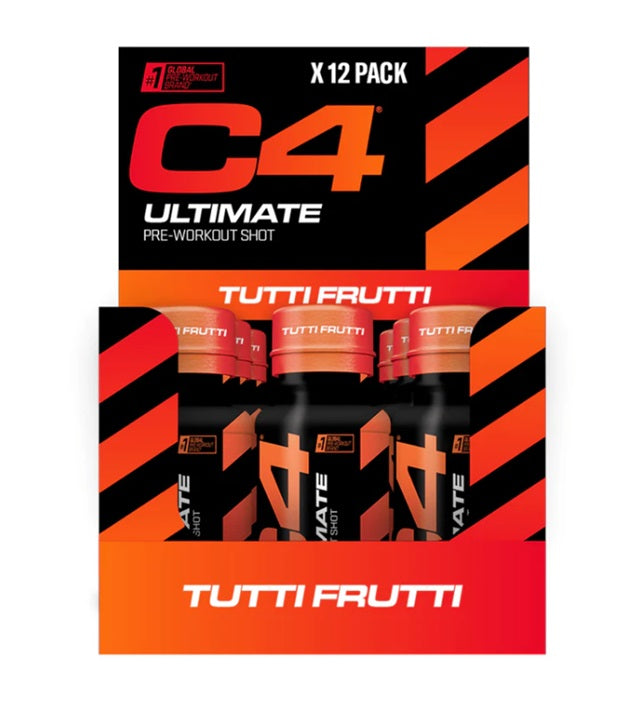 Cellucor C4 Ultimate Pre-Workout Shot - Tutti Frutti