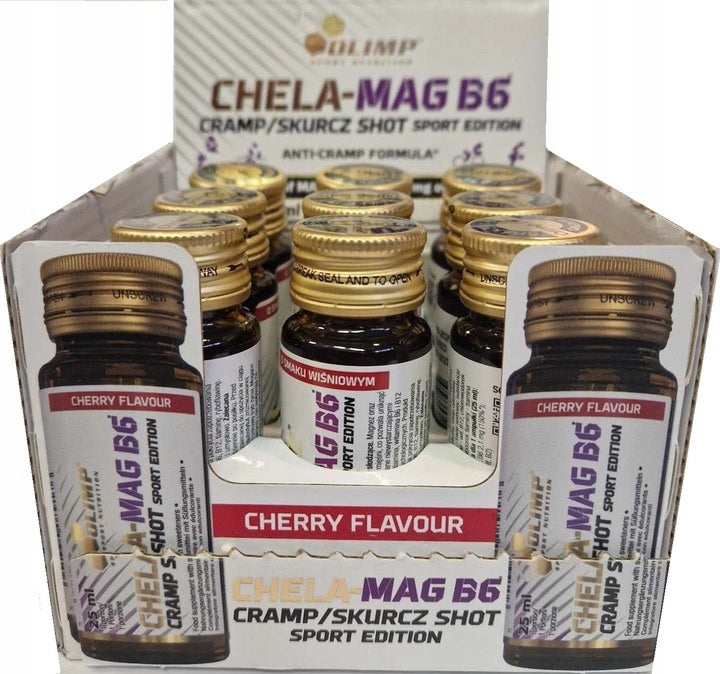 Olimp Nutrition Chela-Mag B6 Cramp Shot - Cherry