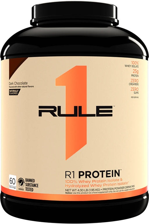 Rule One R1 Protein Naturally Flavored - Dark Chocolate
