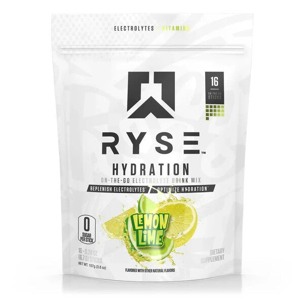 RYSE Hydration Sticks - Lemon Lime