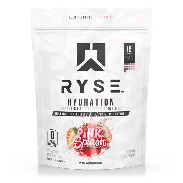 RYSE Hydration Sticks - Pink Splash