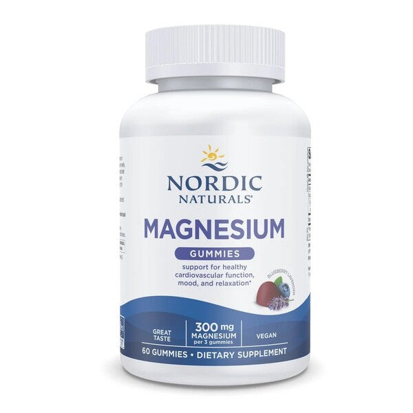 Nordic Naturals Magnesium Gummies, Blueberry Lavender