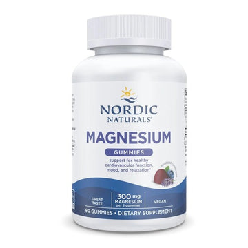 Nordic Naturals Magnesium Gummies, Blueberry Lavender