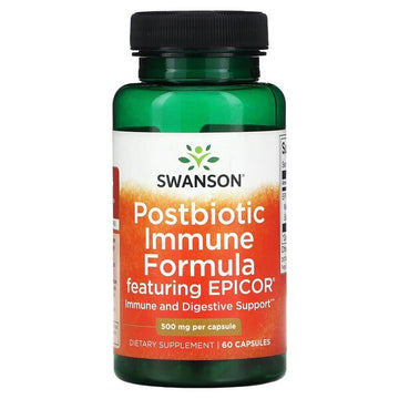 Swanson Postbiotic Immune Formula featuring EPICOR
