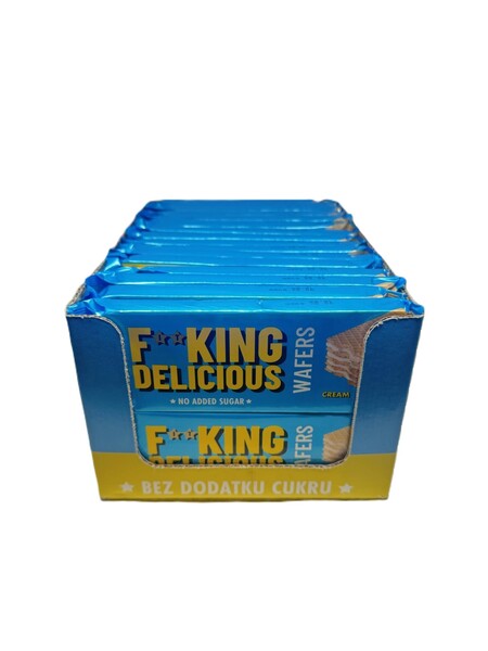 Allnutrition Fitking Delicious Wafers - Cream