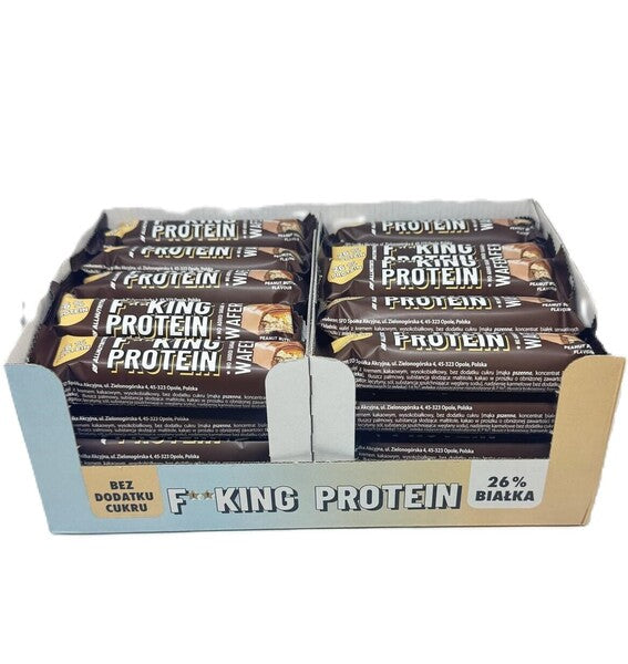 Allnutrition Fitking Protein Wafer - Peanut Butter