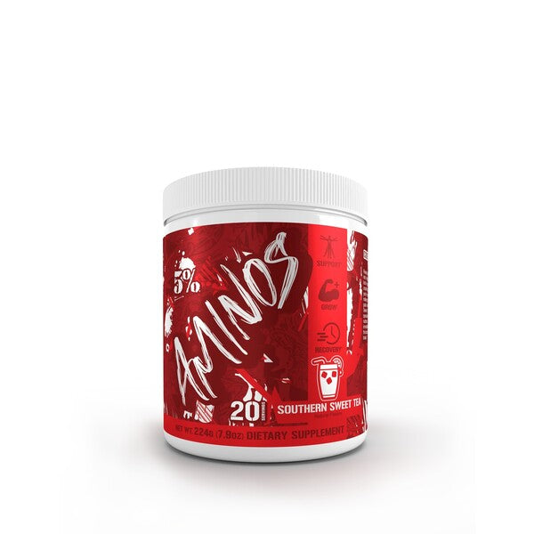 5% Nutrition Aminos - Code Red - Southern Sweet Tea