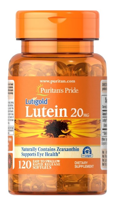 Puritan's Pride Lutein, 20mg