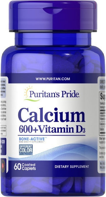 Puritan's Pride Calcium + Vitamin D3