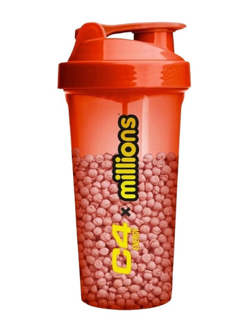 Cellucor C4 Energy x Millions Strawberry Shaker, Red