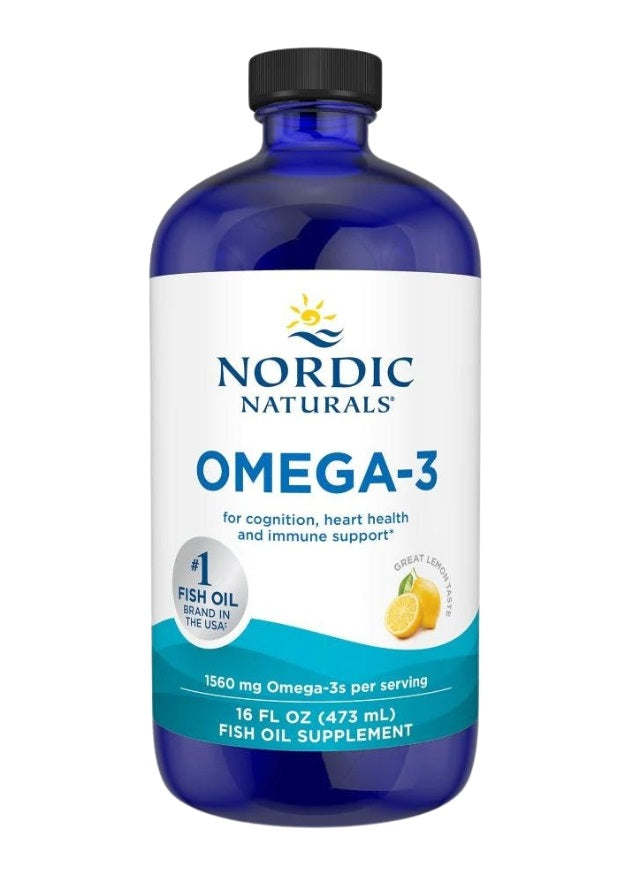 Nordic Naturals Omega-3, 1560mg Lemon