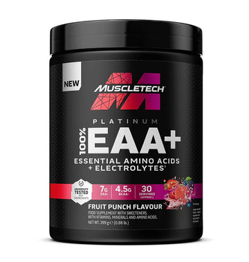 MuscleTech Platinum 100% EAA+, Fruit Punch