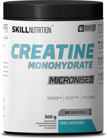 Skill Nutrition Micronised Creatine Monohydrate Unflavoured