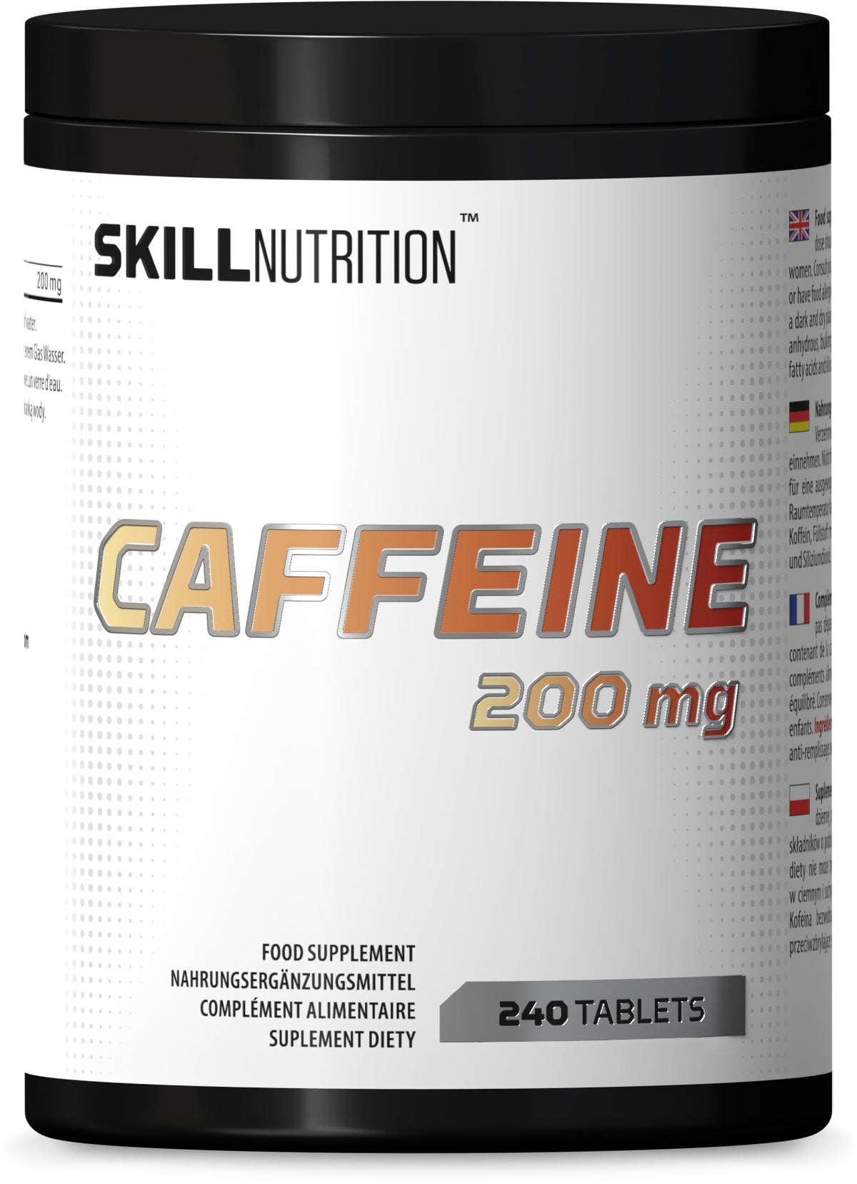 Skill Nutrition Caffeine, 200mg