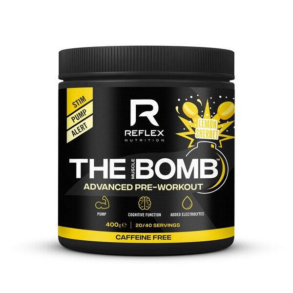 Reflex Nutrition The Muscle Bomb Caffeine Free, Lemon Sherbet