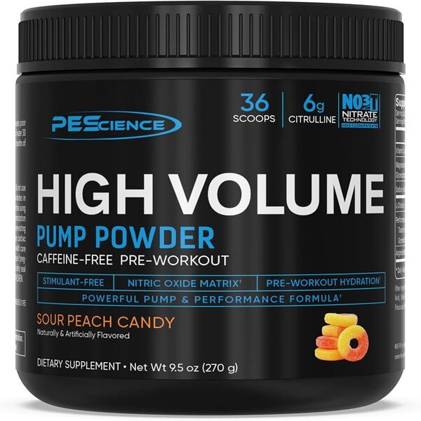 PEScience High Volume (New Formula) - Sour Peach Candy