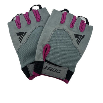 Trec Nutrition Ladies Gloves, Grey & Pink