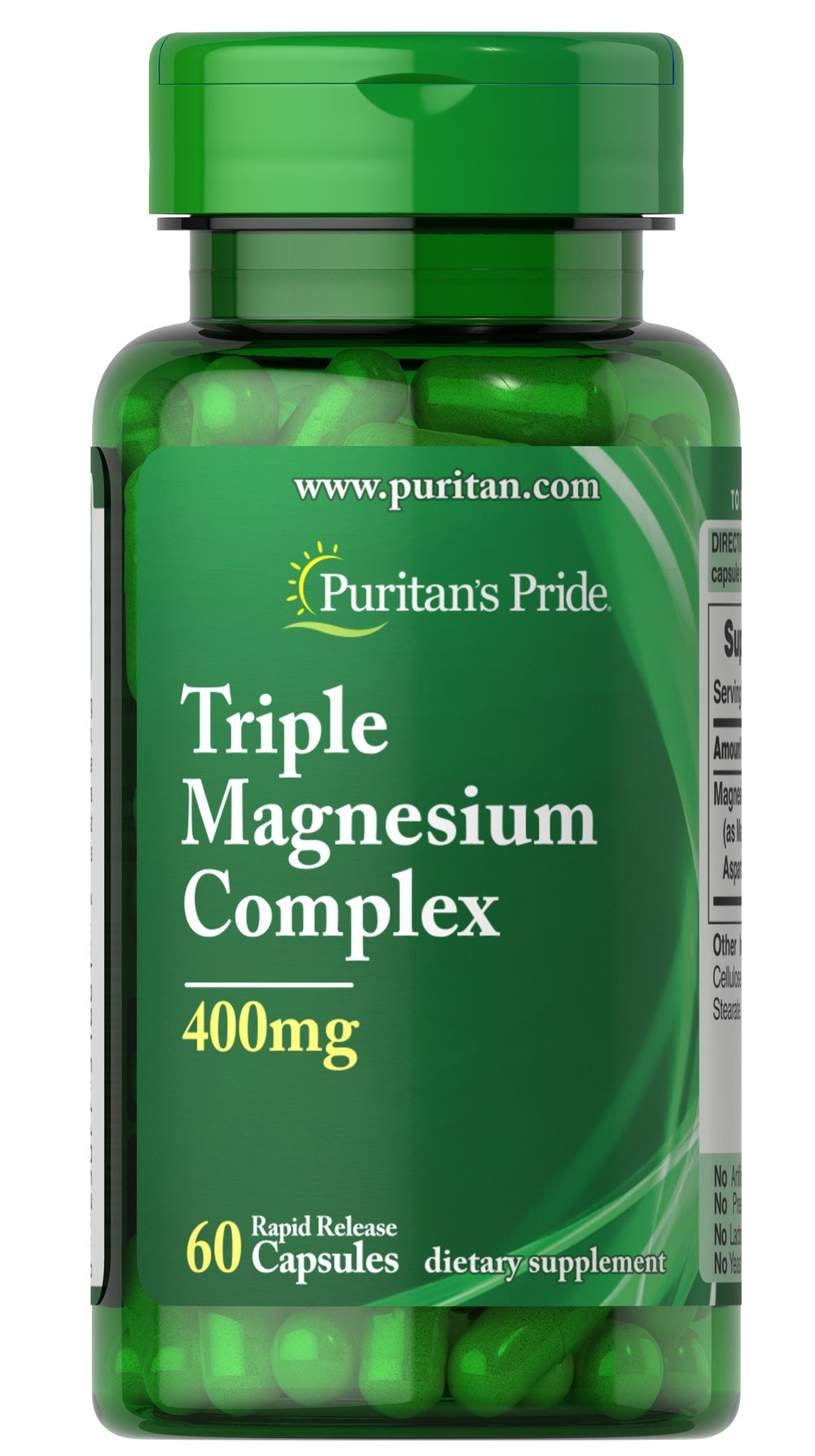 Puritan's Pride Triple Magnesium Complex, 400 mg