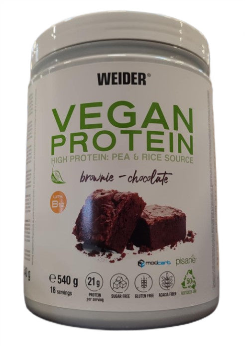 Weider Vegan Protein - Brownie Chocolate