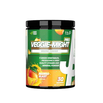 Trained by JP Veggie-Might Pro, Mango Blast
