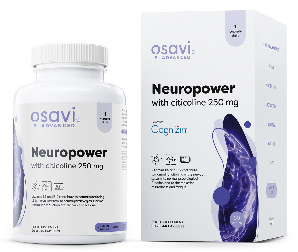 Osavi Neuropower with Citicoline, 250mg