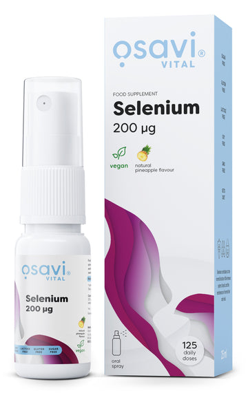 Osavi Selenium Oral Spray, 200mcg (Pineapple)