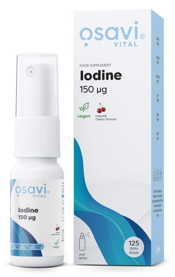Osavi Iodine Oral Spray, 150mcg (Cherry)