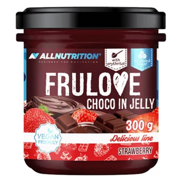 Allnutrition Frulove Choco In Jelly - Strawberry