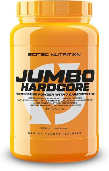 SciTec Jumbo Hardcore - Banana Yoghurt