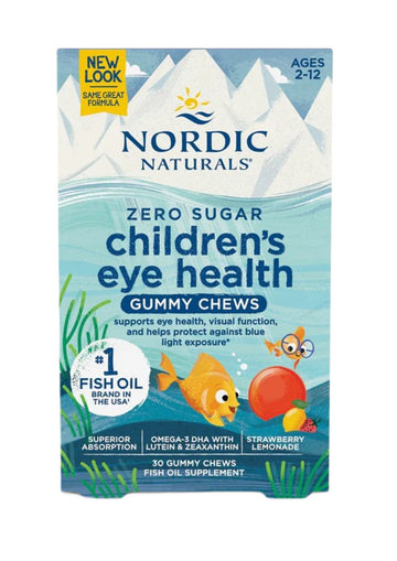 Nordic Naturals Children's Eye Health, Strawberry Lemonade