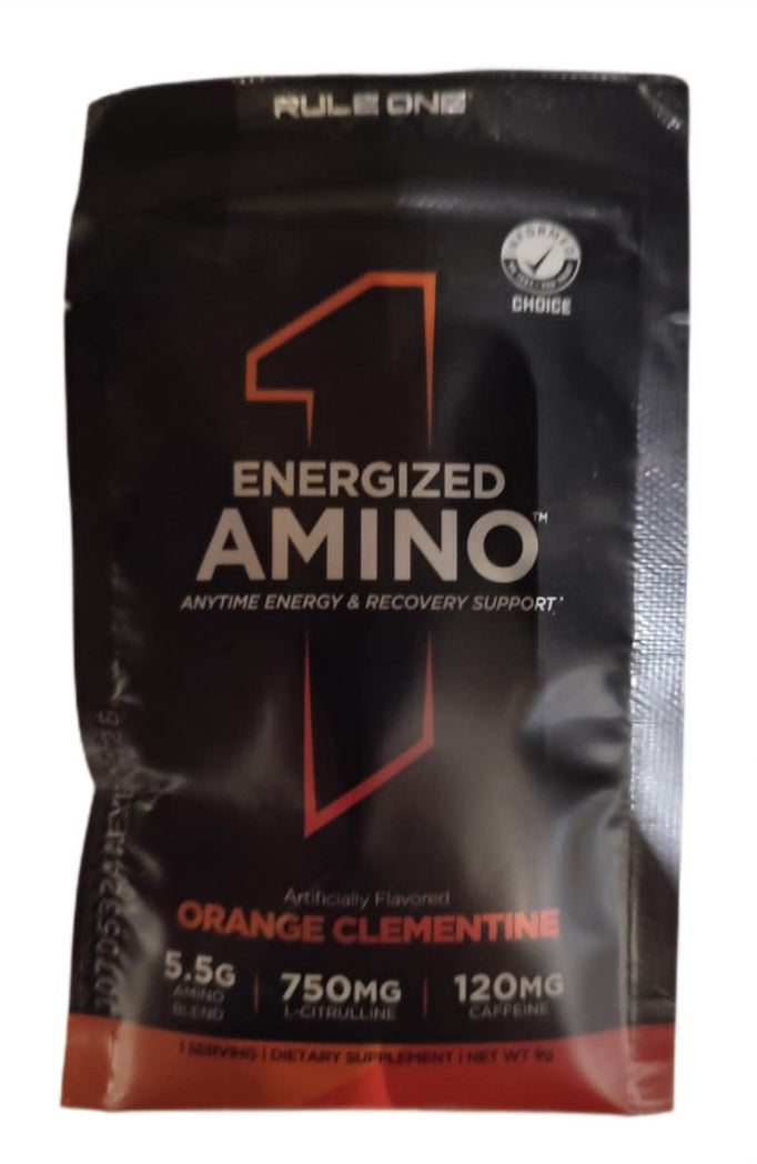 Rule One Energized Amino - Orange Clementine
