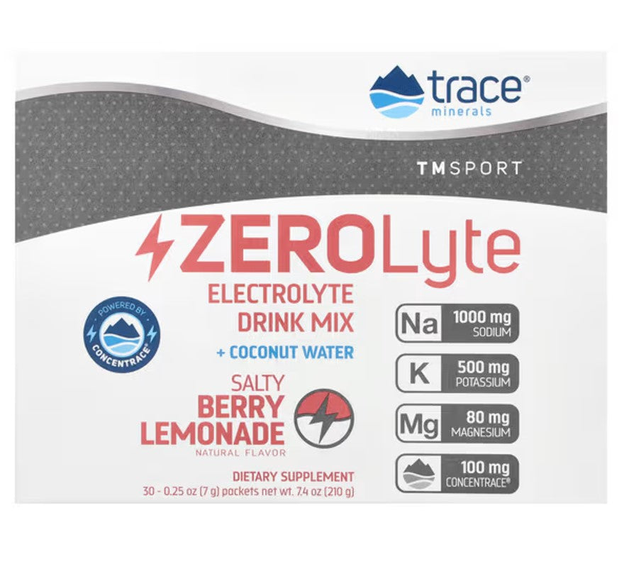 Trace Minerals ZEROLyte - Salty Berry Lemonade