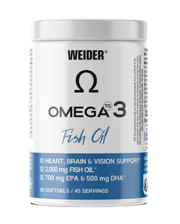 Weider Omega 3 Fish Oil, 2000mg