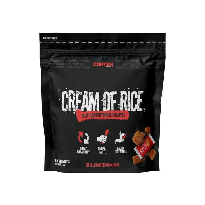 Conteh Sports Cream of Rice - Caramel Biscuit