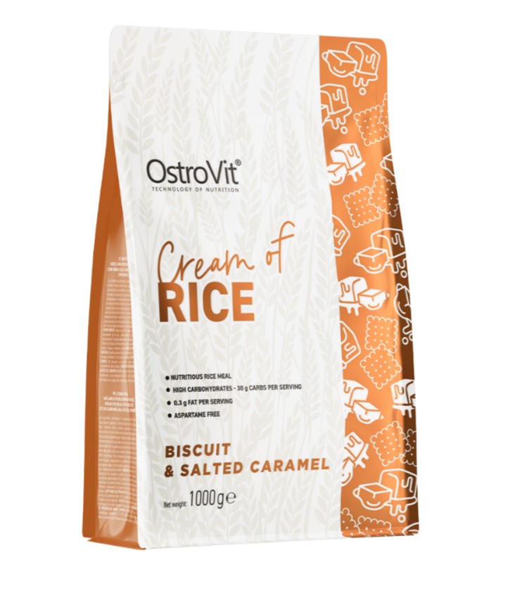 OstroVit Cream of Rice - Biscuit & Salted Caramel