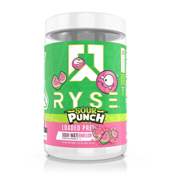RYSE Loaded Pre - Sour Punch Sour Watermelon