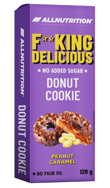 Allnutrition Fitking Delicious Donut Cookie - Peanut Caramel