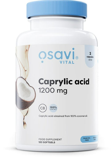 Osavi Caprylic Acid, 1200mg