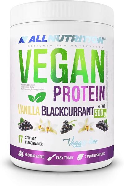 Allnutrition Vegan Protein - Vanilla Blackcurrant