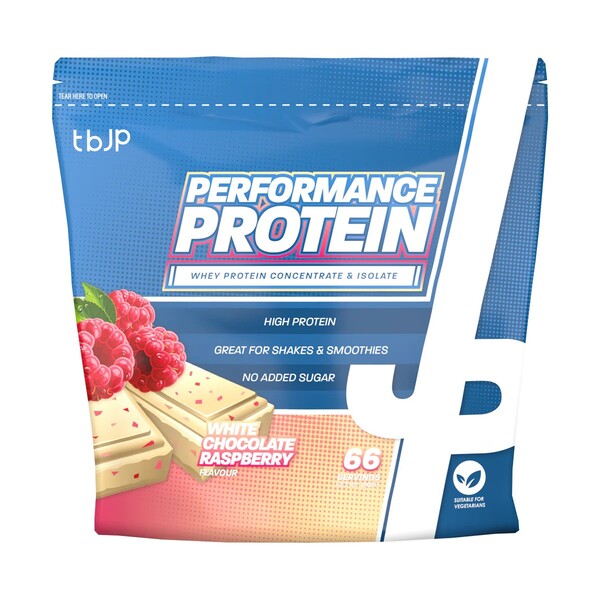 Trained by JP Performance Protein - White Chocolate Raspberry