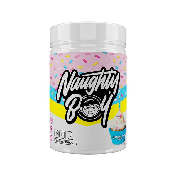 Naughty Boy Cream of Rice - Birthday Cake