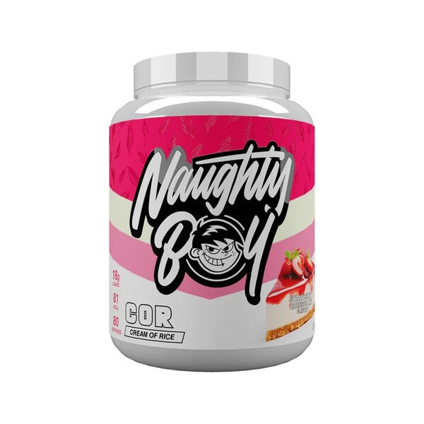 Naughty Boy Cream of Rice - Strawberry Cheesecake