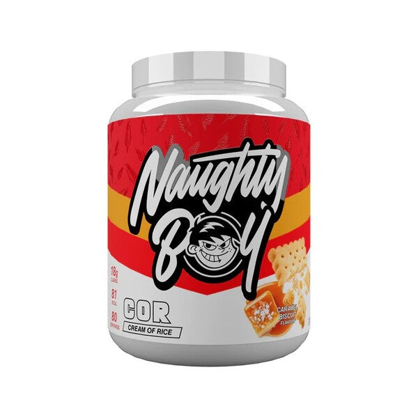 Naughty Boy Cream of Rice - Caramel Biscuit