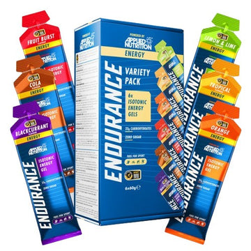 Applied Nutrition Endurance Isotonic Energy Gel, Variety Pack