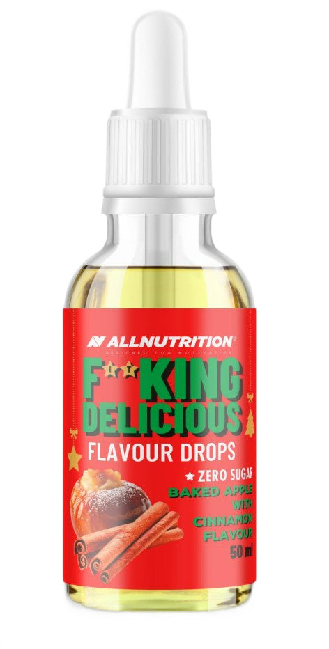 Allnutrition Fitking Delicious Flavour Drops - Baked Apple with Cinnamon